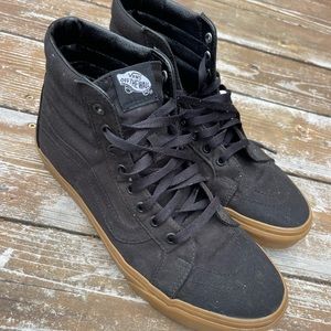 Vans Black High Top Sneakers